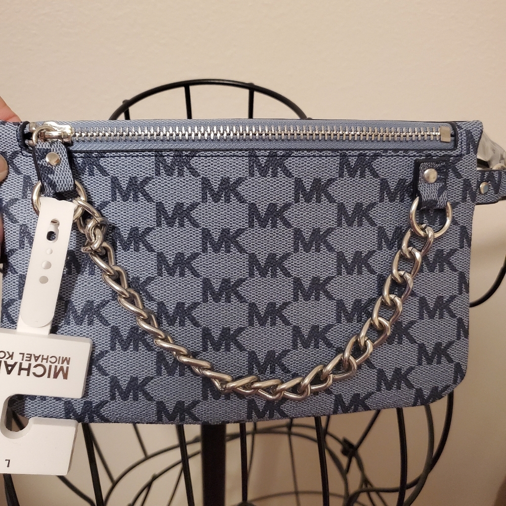 Michael Kors Fanny Pack Style purse with chain